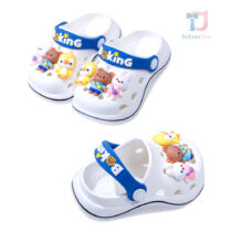 Klapki Crocs z nadrukiem 3D Animal King White