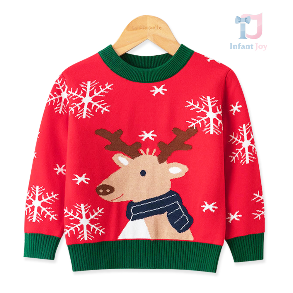 Świąteczny sweterek dzianinowy Reindeer Vibes