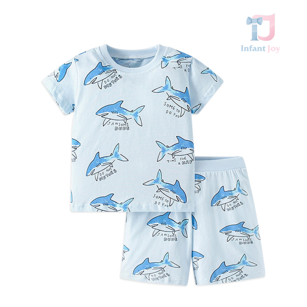 Zestaw 2 elementów z nadrukiem rekina Baby Shark