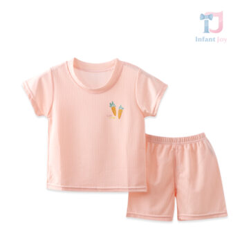 bebeshki-detski-komplekt-pijama-marchewkowo-brzoskwiniowa