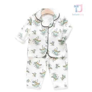 bebeshki-detski-komplekt-pijama-ot-muselin-muselinova-dino-zabawka