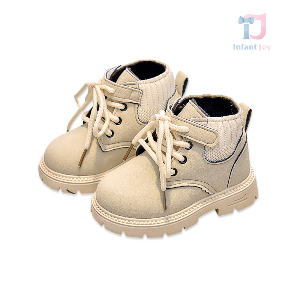 Buty ze sztucznego zamszu ze sznurowadłami i zapięciem na rzep Frosty Wander