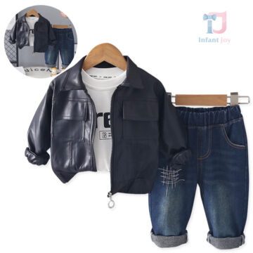 bebeshki-detski-komplekt-Mały Maverick Black
