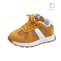 Sznurowane sneakersy z panelami z siateczki i kontrastowymi akcentami Urban Steps